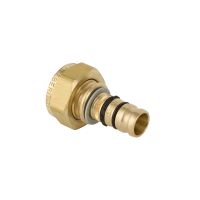 Geberit Mepla MLCP adaptor with union nut: d=20mm, G=1/2"