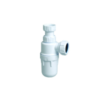 Multikwik White Adjustable/ Resealing Bottle Trap 40mm