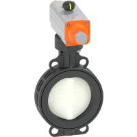 GF 565 Butterfly Valve Pneumatic FO EPDM PA60 FO DN200 w/o MO