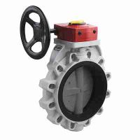 Durapipe ABS FK Butterfly Valve with Gear Box EPDM 75mm