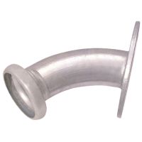 Galvanised Female Flanged 45 Degree Bend NP16 4"