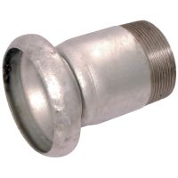 Galvanised Female Complete with BSPP Male Thread 1 1/2"