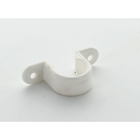 Marley White Waste O/Flow Pipe Clip 21.5mm