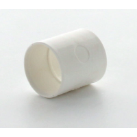 Marley White Waste O/Flow Straight Coupling 21.5mm