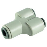 JG Push-In Reducing Two Way Connector 3/8" x 5/16"