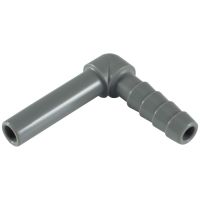 JG Push-In Tube to Hose Elbow 1/4" x 1/4"