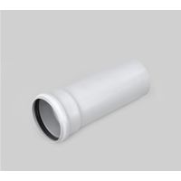Marley White Push-Fit Socket Pipe 3M 110mm