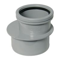 FloPlast Grey PVC-U SP97 Soil Reducer 110mm x 82mm