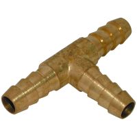 Brass Multiple Barbed Equal Tee 13mm