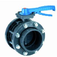 TP PVC-U Butterfly Valve with flanges kit EPDM 75mm