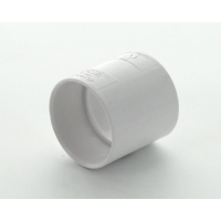 Marley White Waste ABS Straight Coupling 32mm