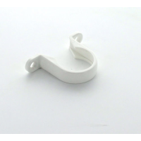Marley White Waste ABS Saddle Pipe Clip 32mm