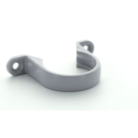Marley Grey Waste ABS Saddle Pipe Clip 40mm